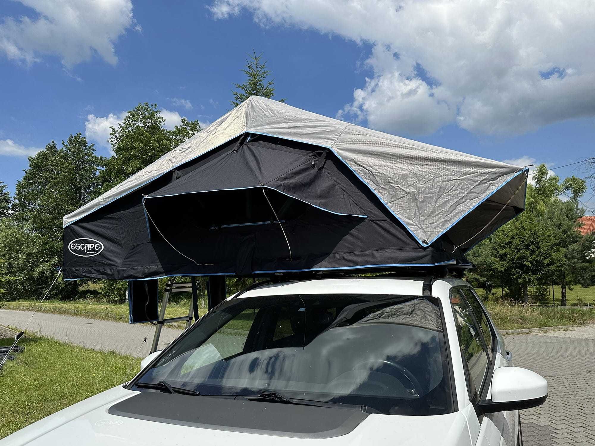 Namiot dachowy INDIANA 190 cm LONG zaciemniony+ mata antykondensacyjna