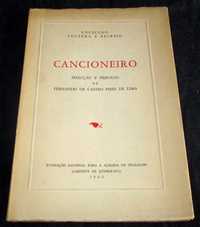 Livro Cancioneiro Fernando de Castro Pires de Lima 1962 Autografado