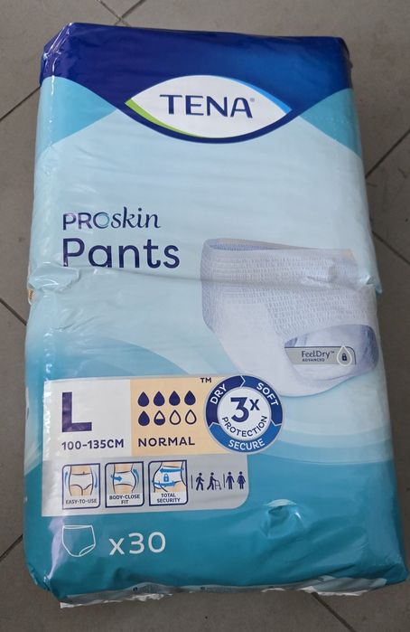 Tena pieluchomajtki rozmiar L. 2 opakowania