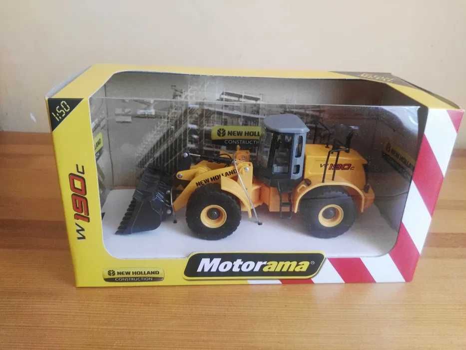 NEW HOLLAND - Koparka - ŁADOWARKA - DUŻA - NOWA - model 1:50