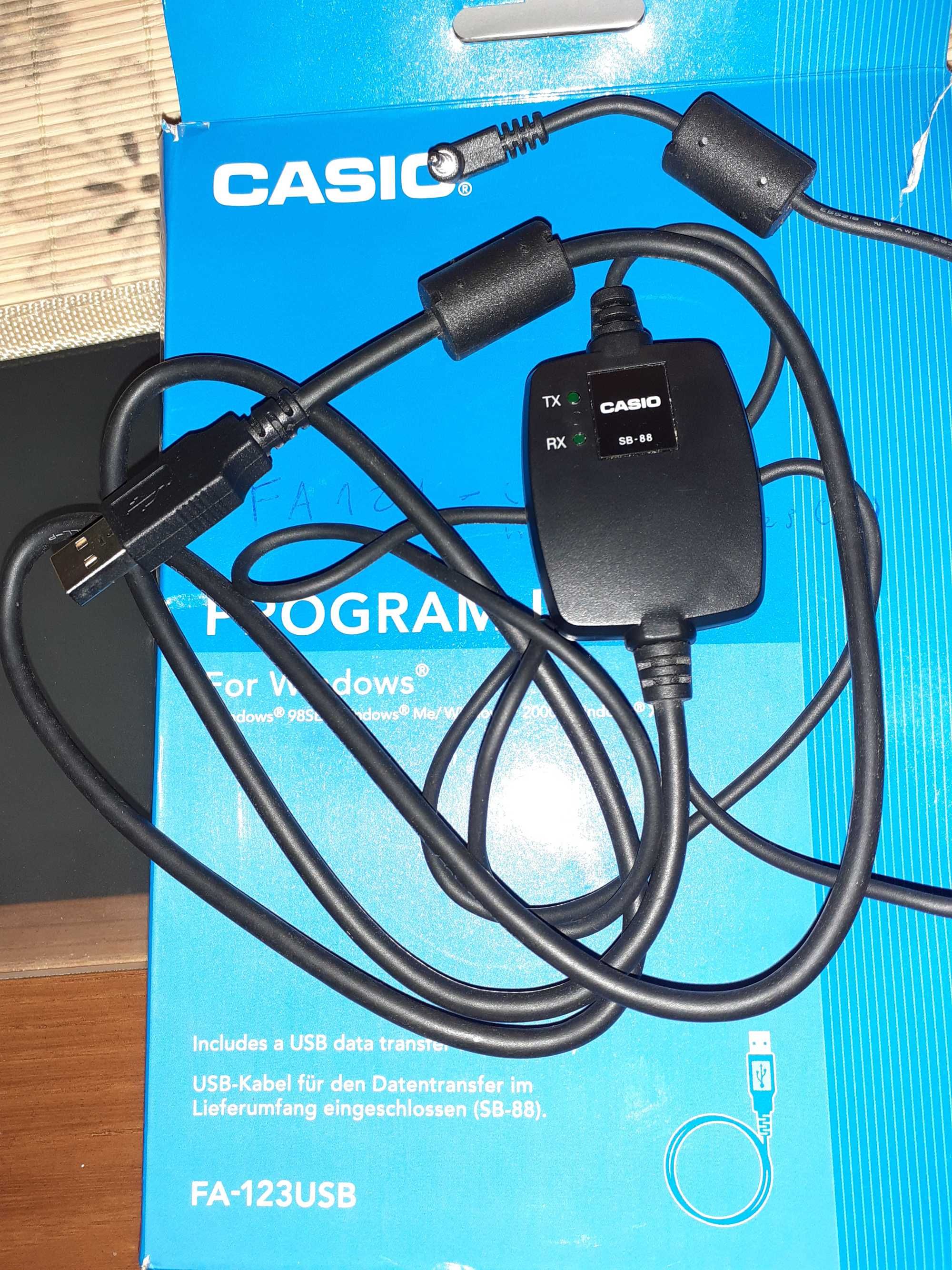 cabo USB CASIO novo para passar fotos e dados