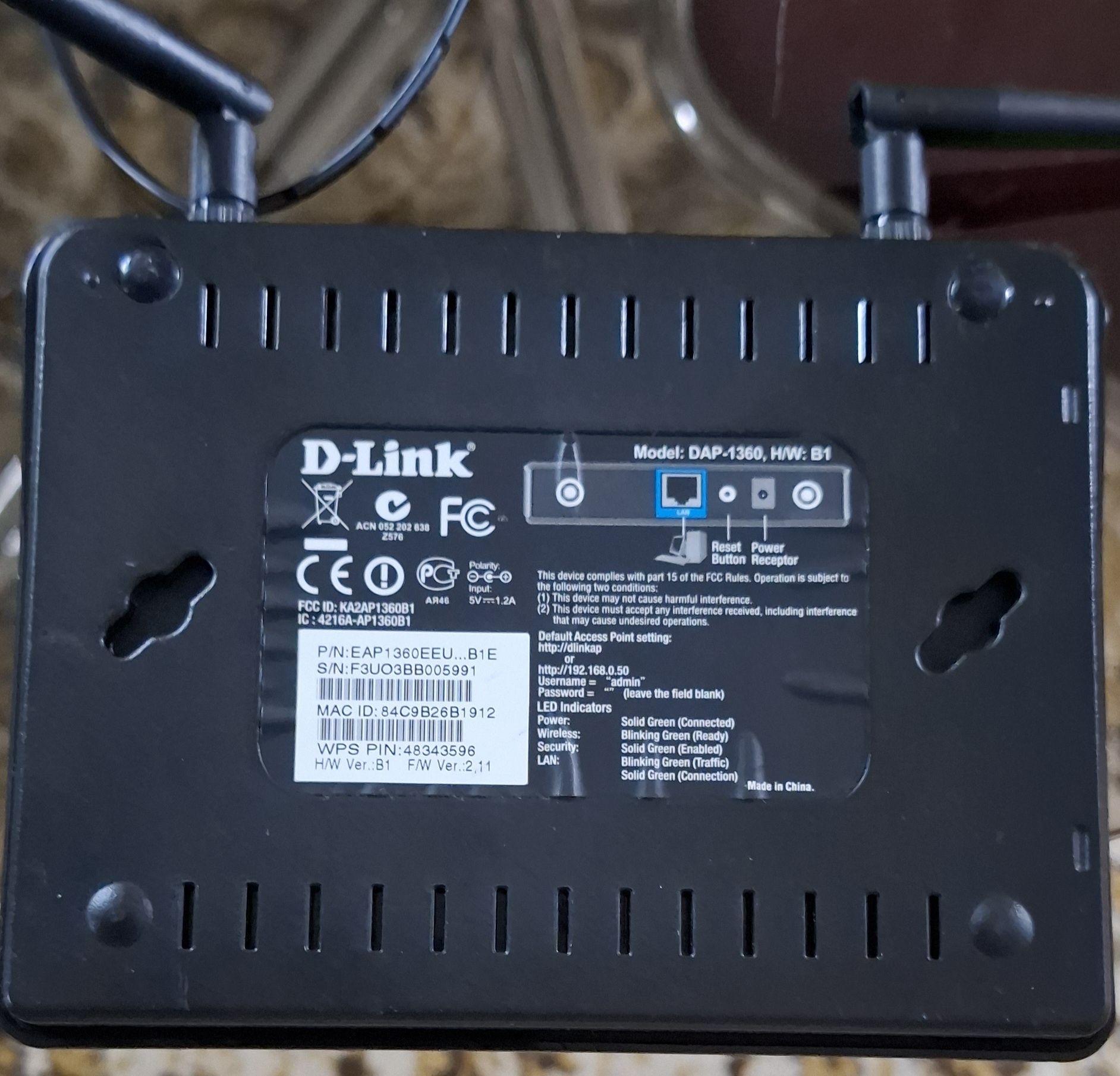 Router D-Link 1360