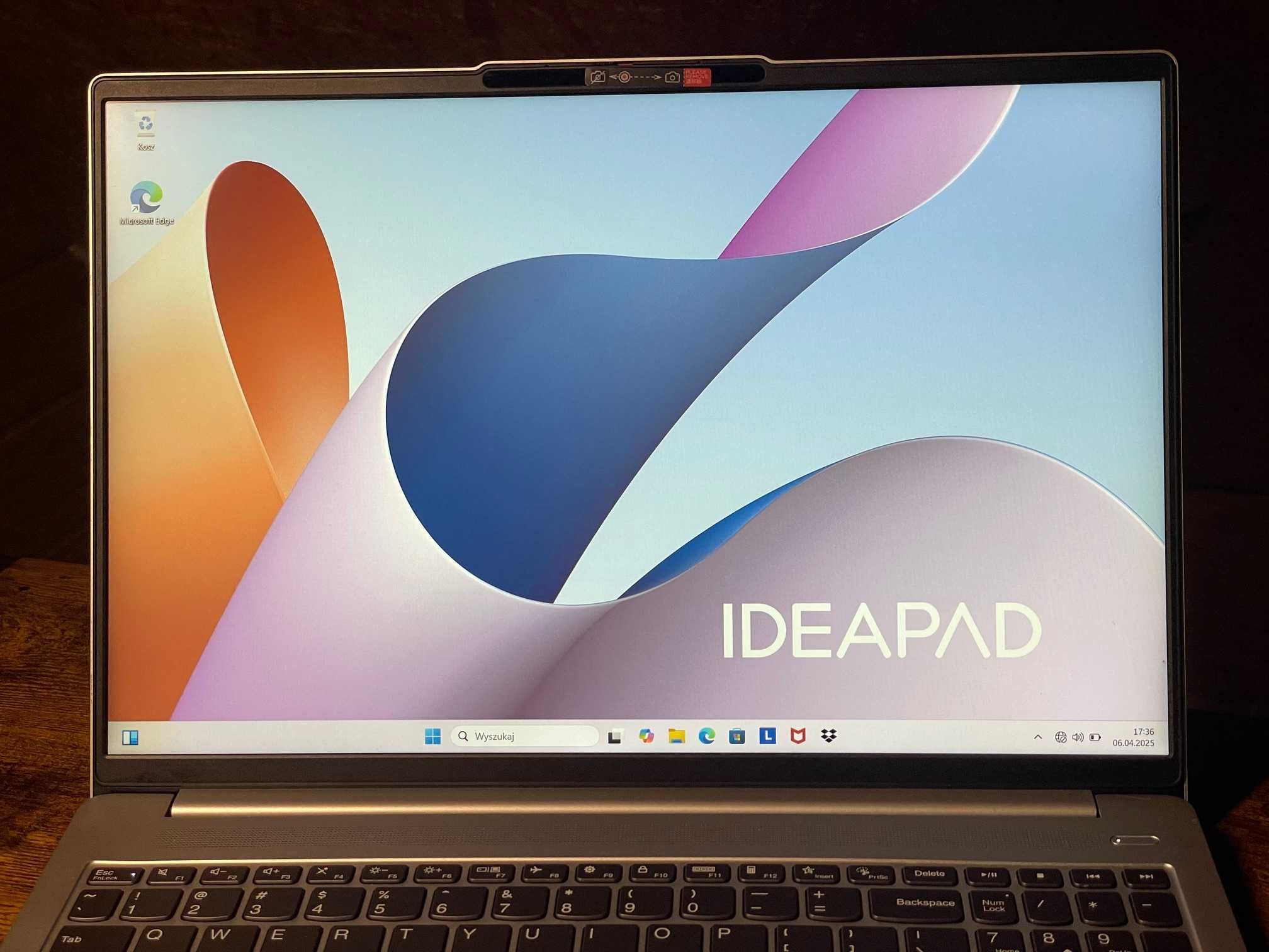 LENOVO IdeaPad Slim 5 16ABR8 16" IPS R7-7730U 16GB 512GB SSD Win 11 H