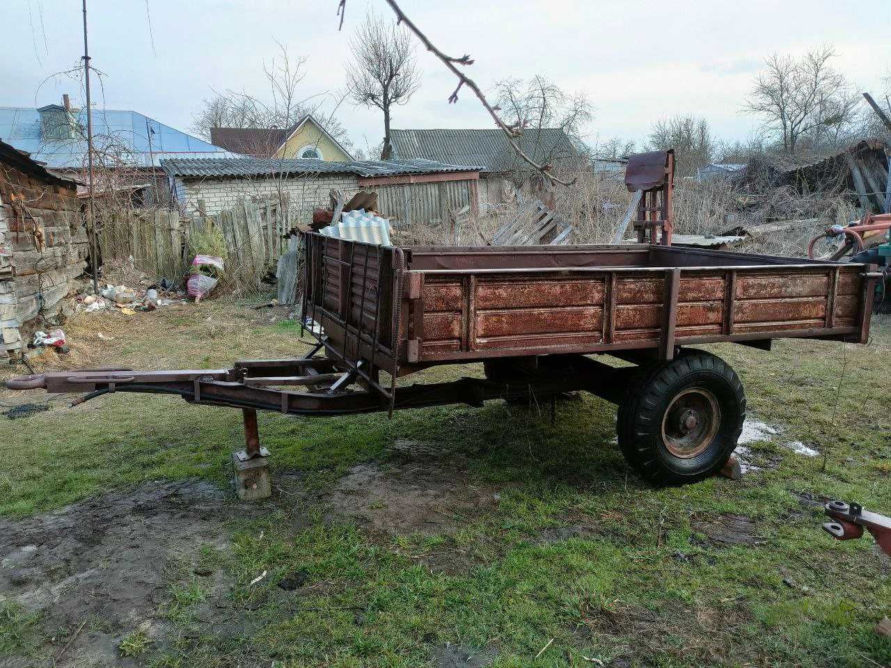 Причіп причеп прицеп до трактора 2.10х3.20 4000кг
