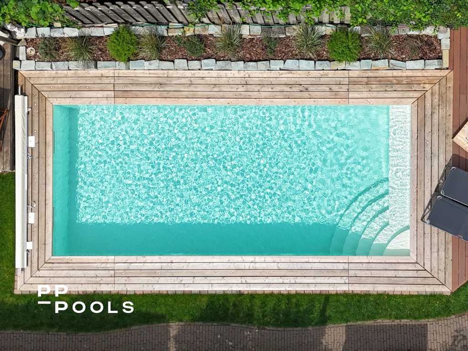 Kompletny set:Basen Skimmerowy Polipropylenowy 6,0x3,0x1,5m + technika