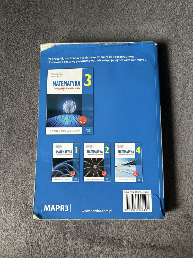 Podręcznik Matematyka 3