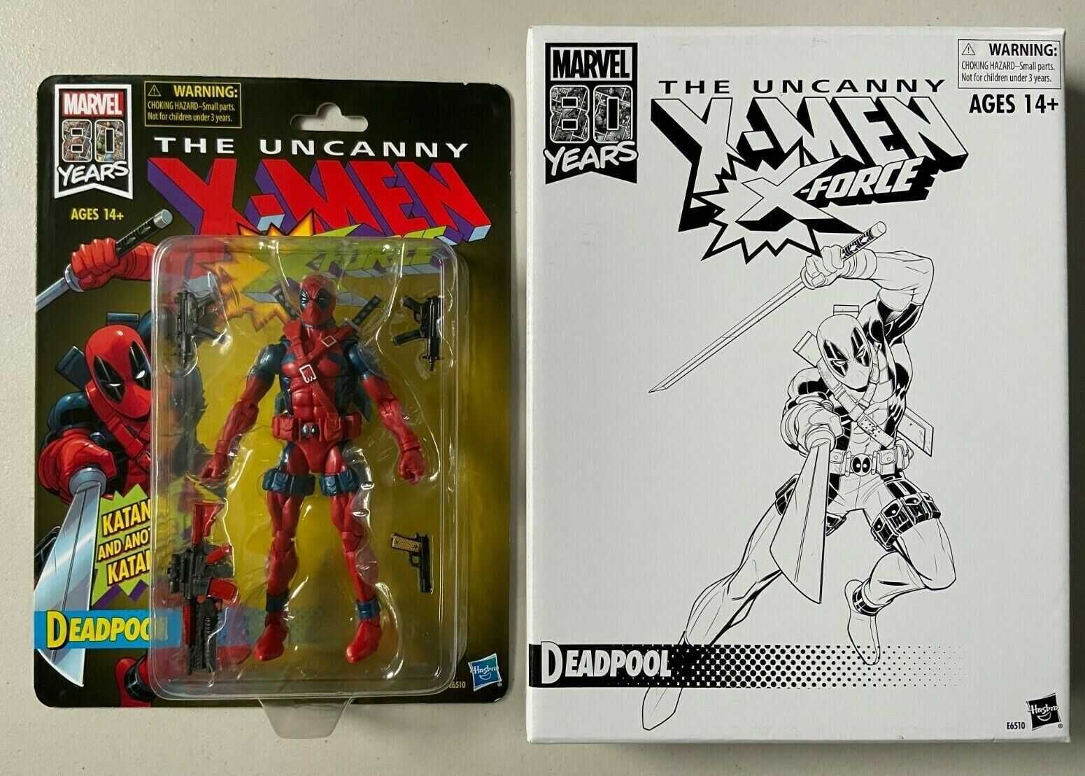 Marvel Legends Deadpool X-Men X-Force Retro NOWY