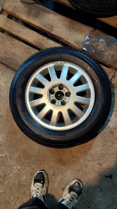 Alu felga r15, opona letnia continental stan dobry