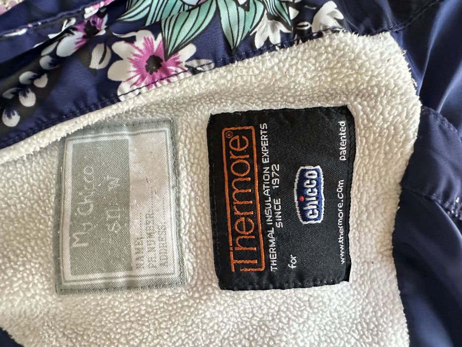 Куртка зимова, комбінезон  chicco  110