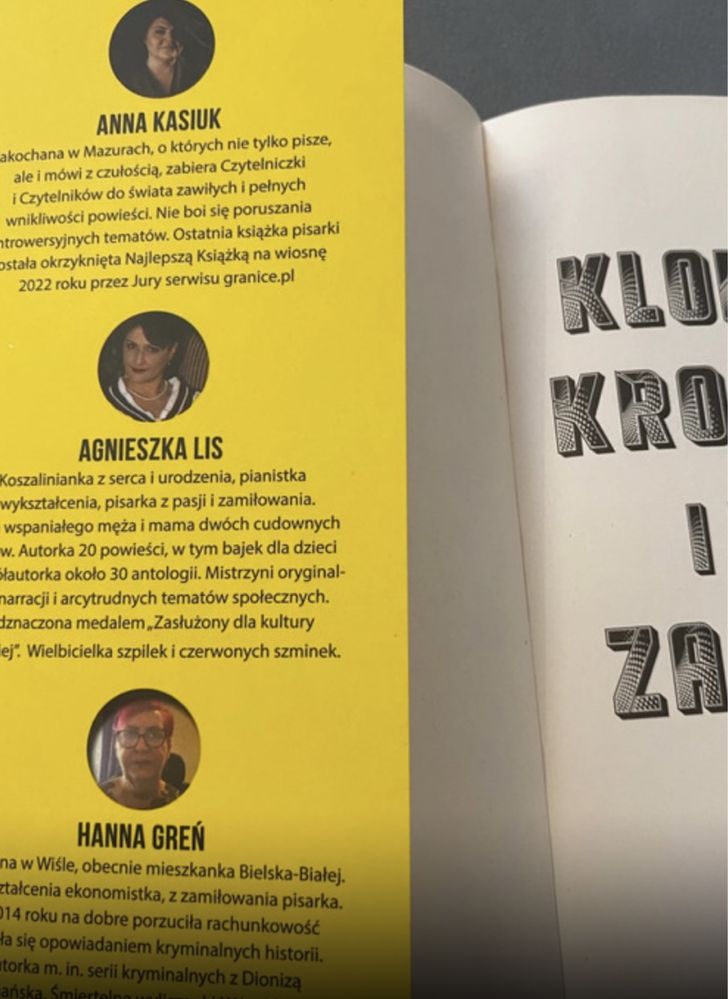 Książka „Klopsiki, krokiety i inne zagadki”