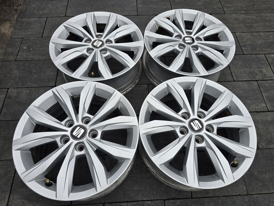 Alufelgi 15' VW polo, skoda fabia, seat ibiza 5x100