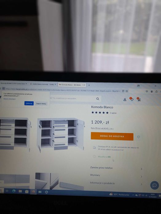 sprzedam komodę firmy BLANCO