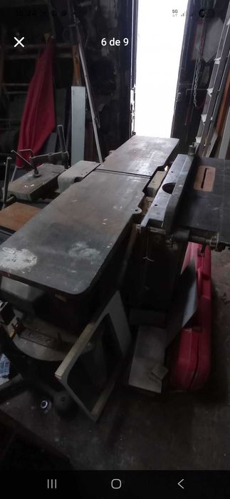 Máquina multifunções para madeira, para desocupar