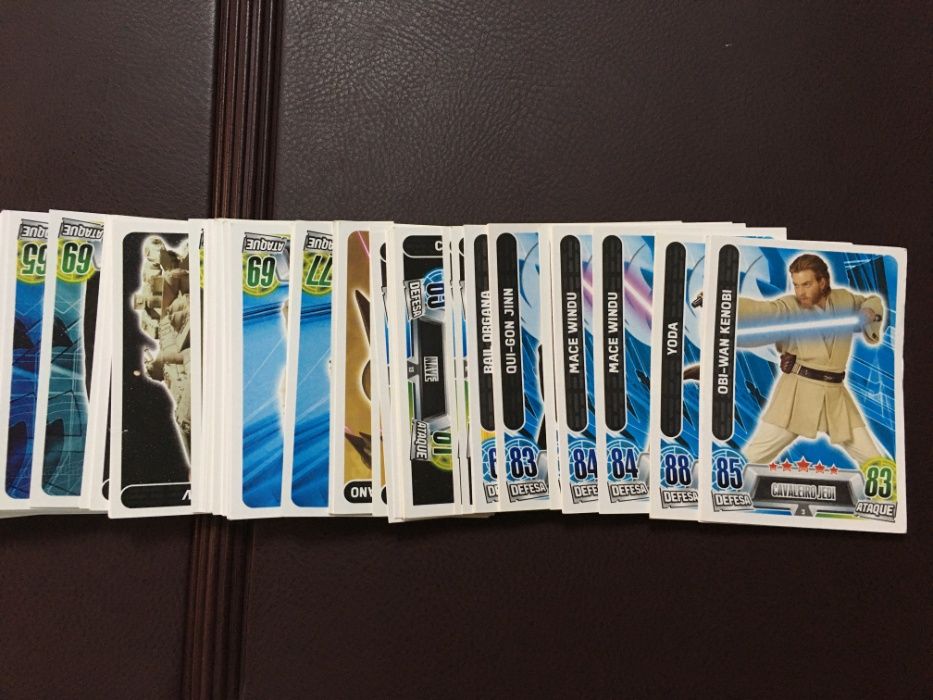 Cartas Star Wars Force Attax Continente