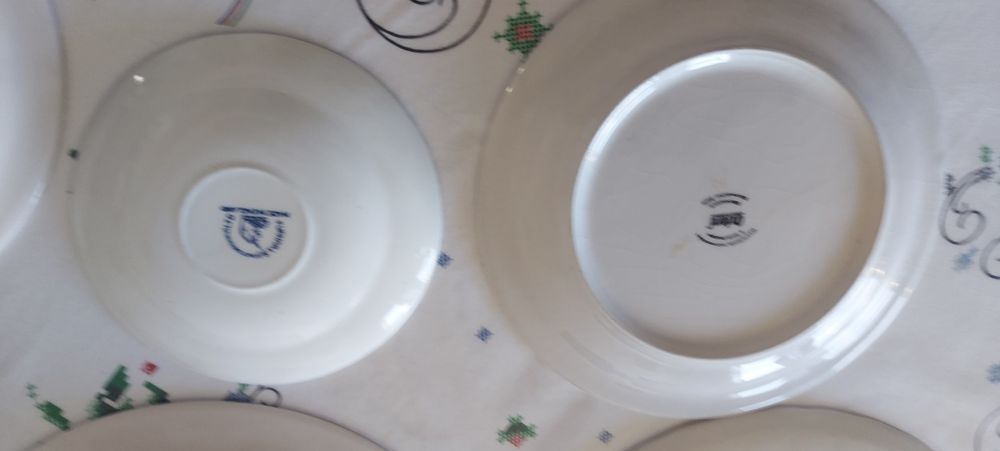 Conjunto de pratos ingleses