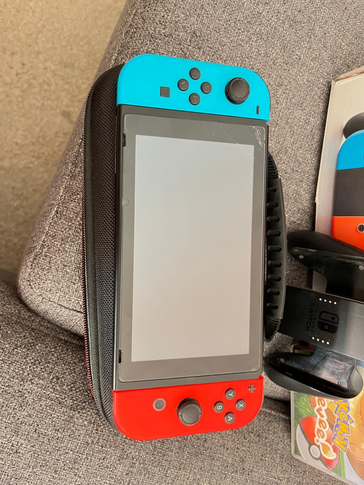 Nintendo switch+ assessórios+ jogos.