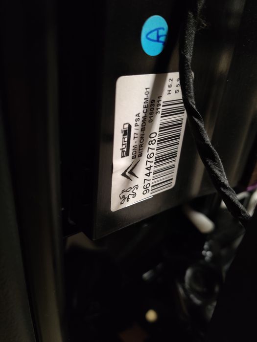 Bancos em pele aquecidos Peugeot/Citröen