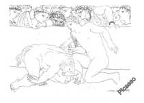 Pablo PICASSO - VOLLARD SUITE #197 - 1956 r.!