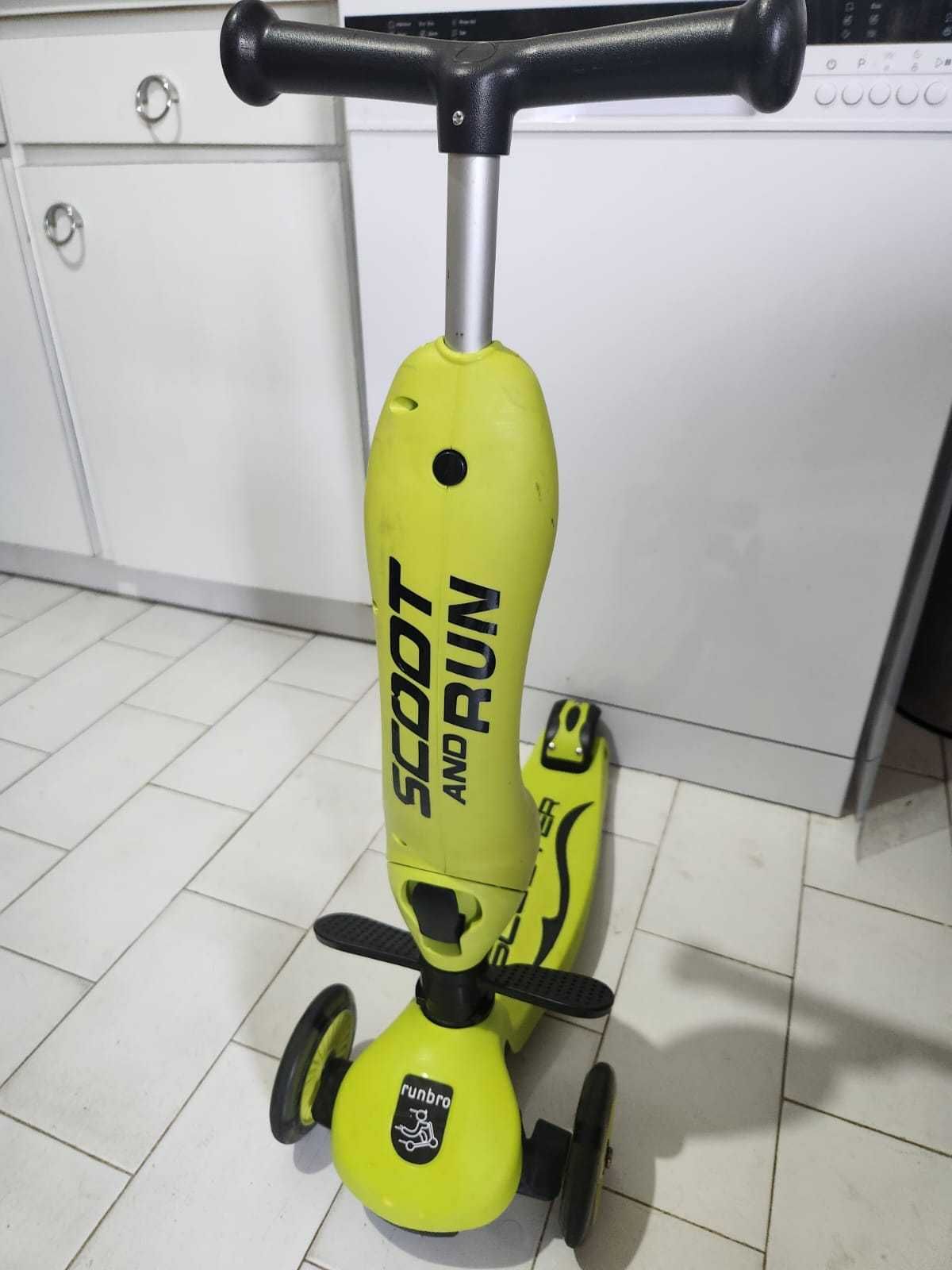 Trotinete Highwaykick One Scoot & Run + 2 em 1