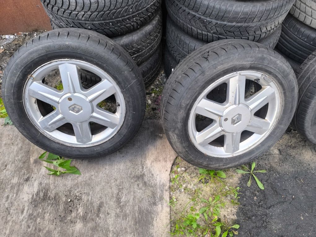 Koła alufelgi  16 5x108 renault opony Michelin letnie 205/55/16