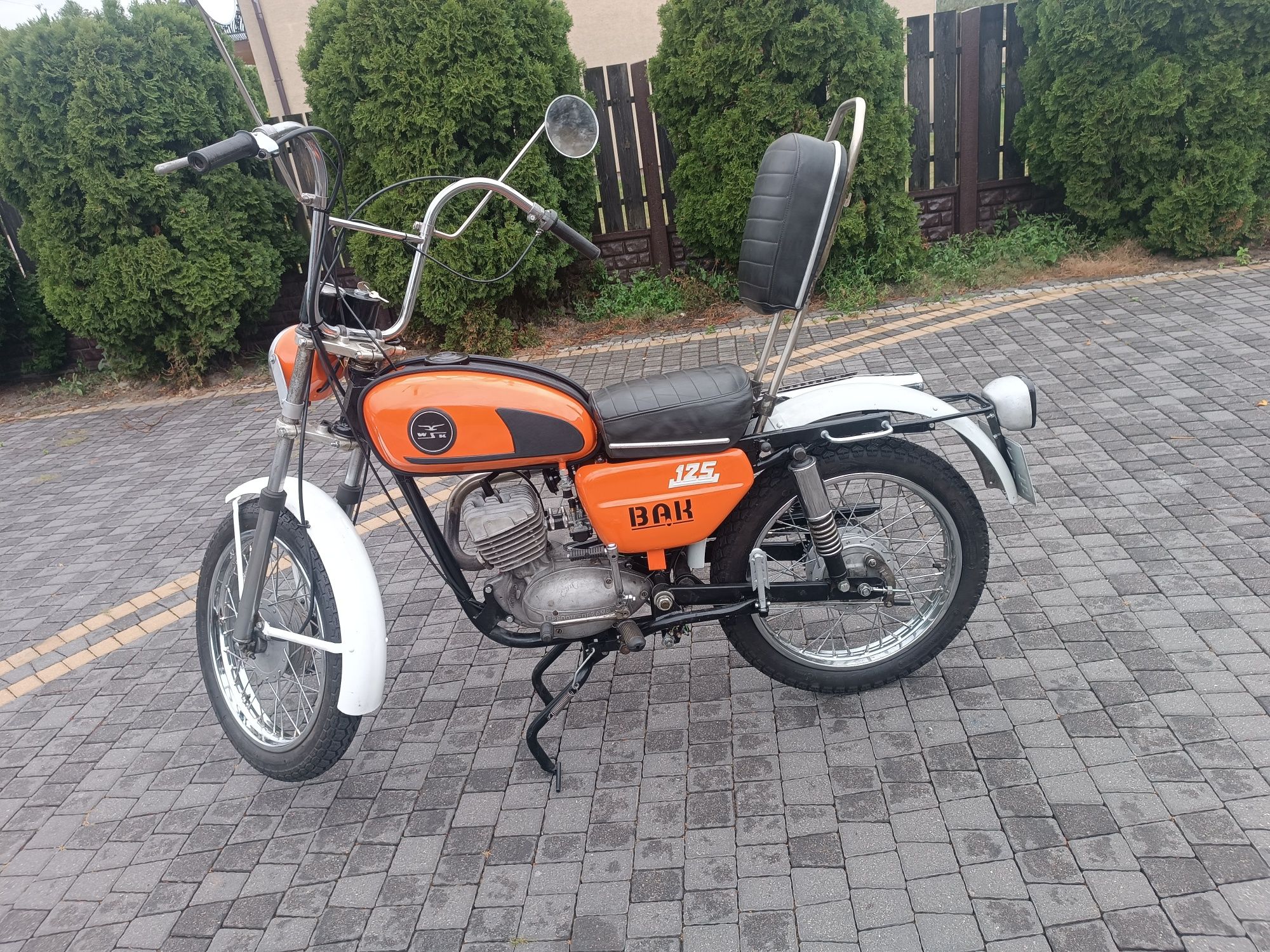 WSK bąk 125 zamiana zamienię motocykl quad cross prl auto bus