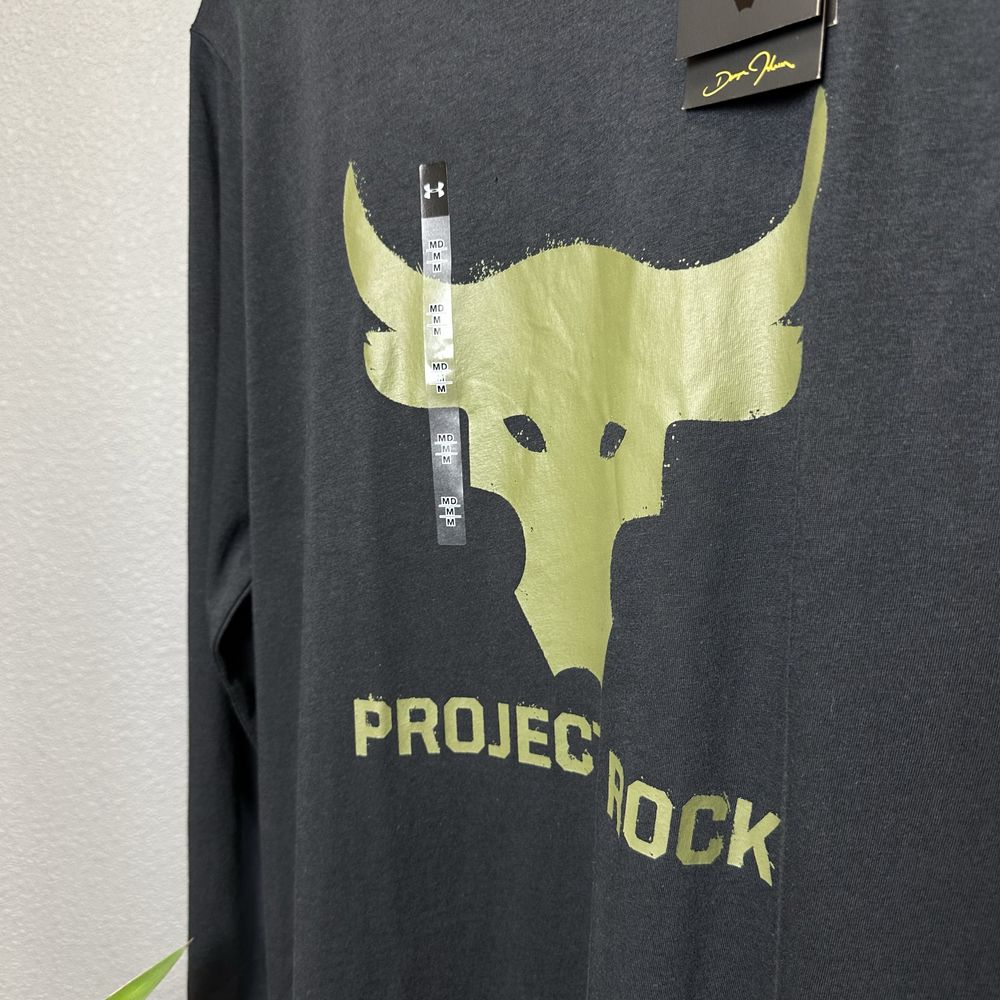 Чоловічий лонгслів,кофта Under Armour Rock Project оригінал