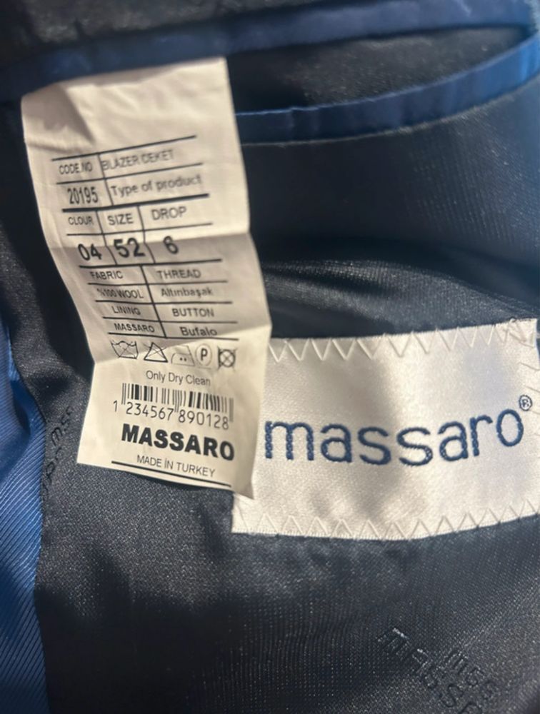 Garnitur męski massaro