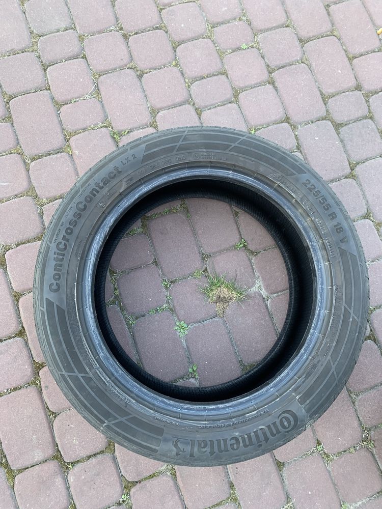 Продам 2 шини Continental 225/55 R18.