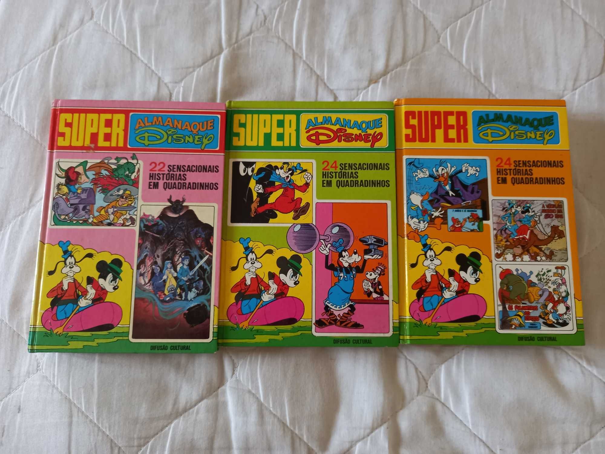 Vendo varios  livros de Super Almanaque Disney antigos