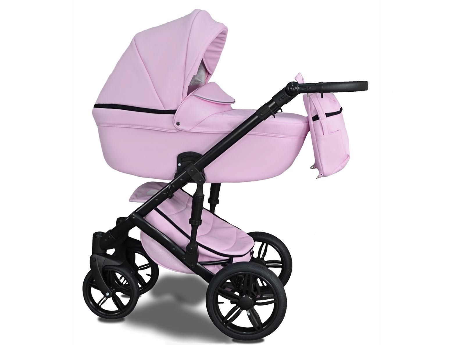 WÓZEK DZIECIĘCY BeRco Premium 2w1 + Adaptery Maxi Cosi Cybex X-Lander