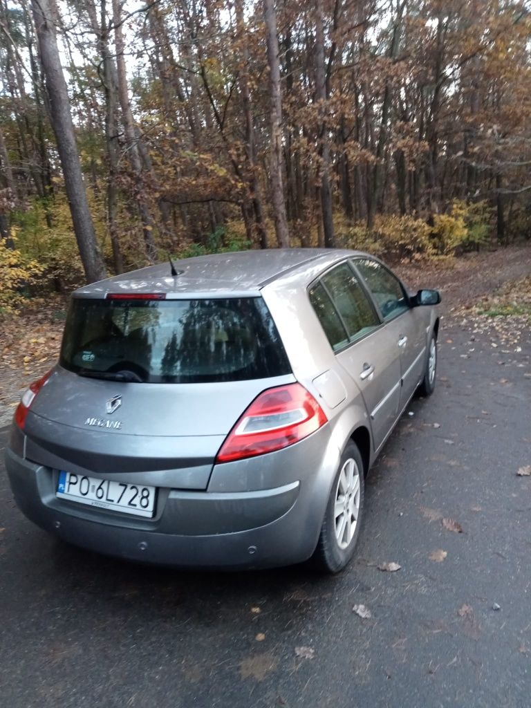 Renault megane  po liftowe 2008r 1.9 dci 130km  klima oc do 01.2024