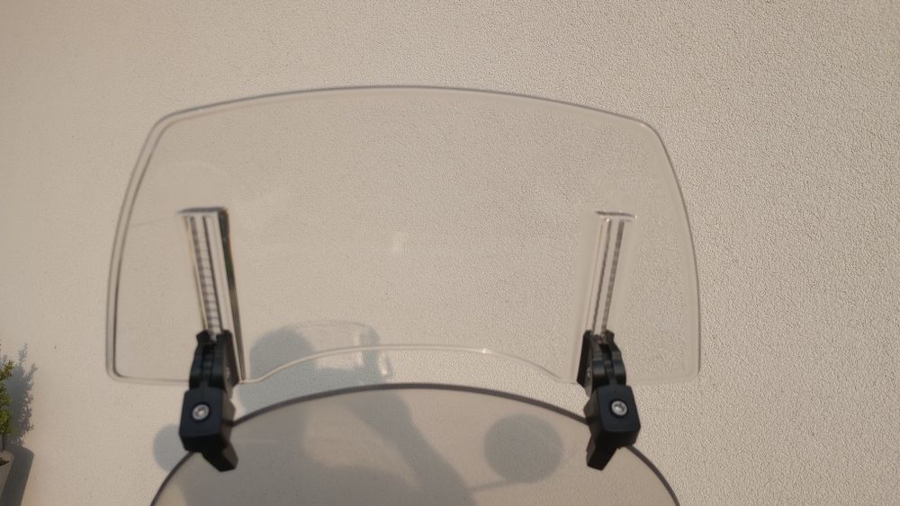 Owiewka blenda motocyklowa przeźroczysta transparentna nowa