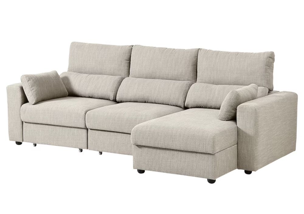 IKEA ESKILSTUNA ikea narożnik sofa kanapa z szezlongiem beżowa