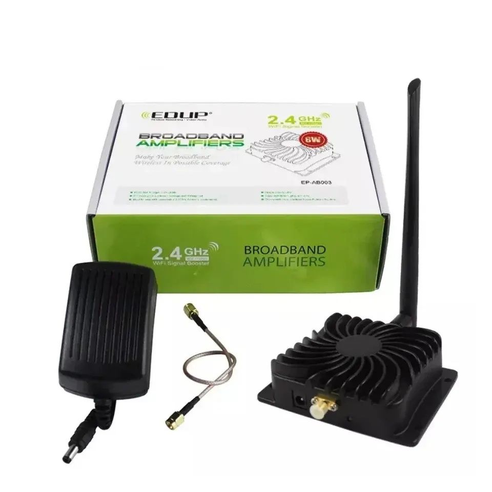 Wi-Fi підсилювач 8W EDUP EP-AB003 802.11b/g/n 2400 МГц – 2500 МГц