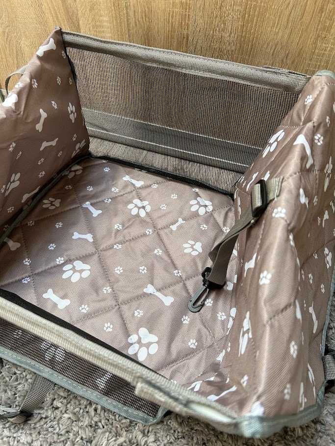 Siedzisko samochodowe fotelik transporter dla psa