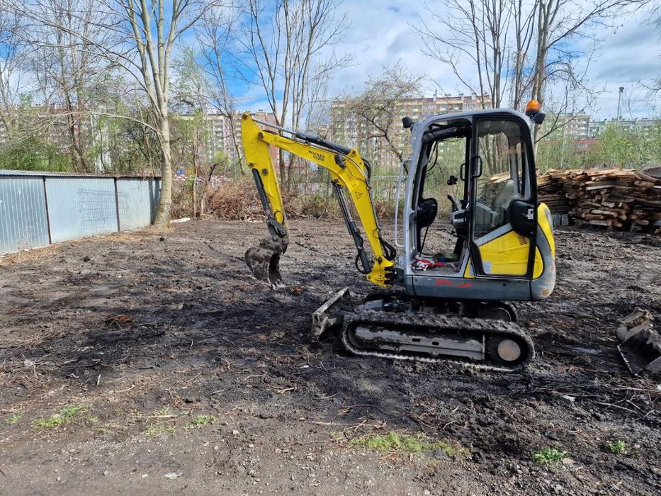 Usługi minikoparką