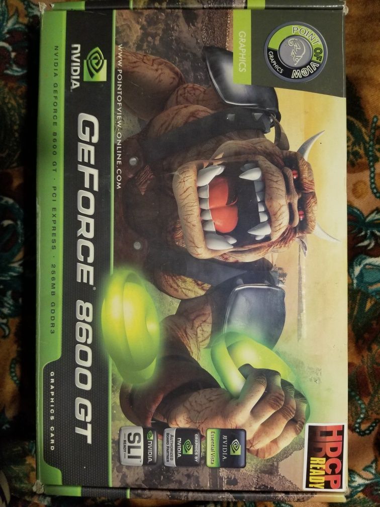 Відеокарта б/в Nvidia GeForce 8600 GT 256 mb