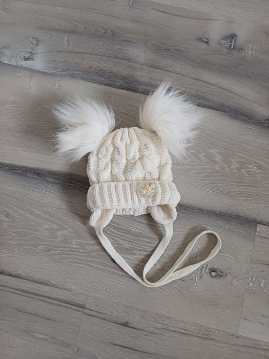 Czapka Koala kremowa 44-46