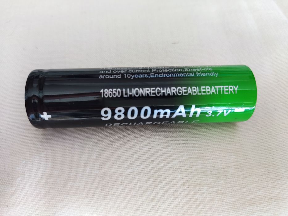 18650 Pilhas recarregáveis (Novas)