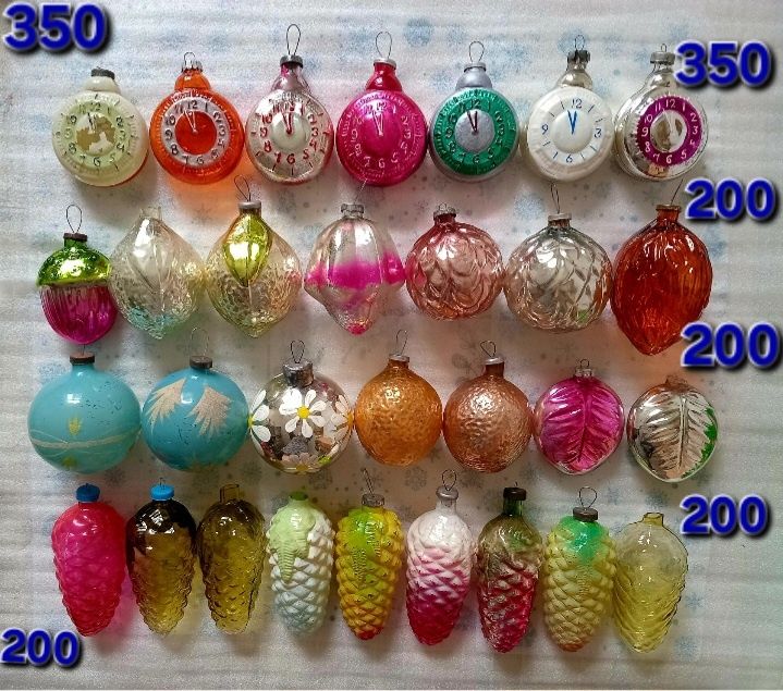 Ялинкові прикраси радянських часів