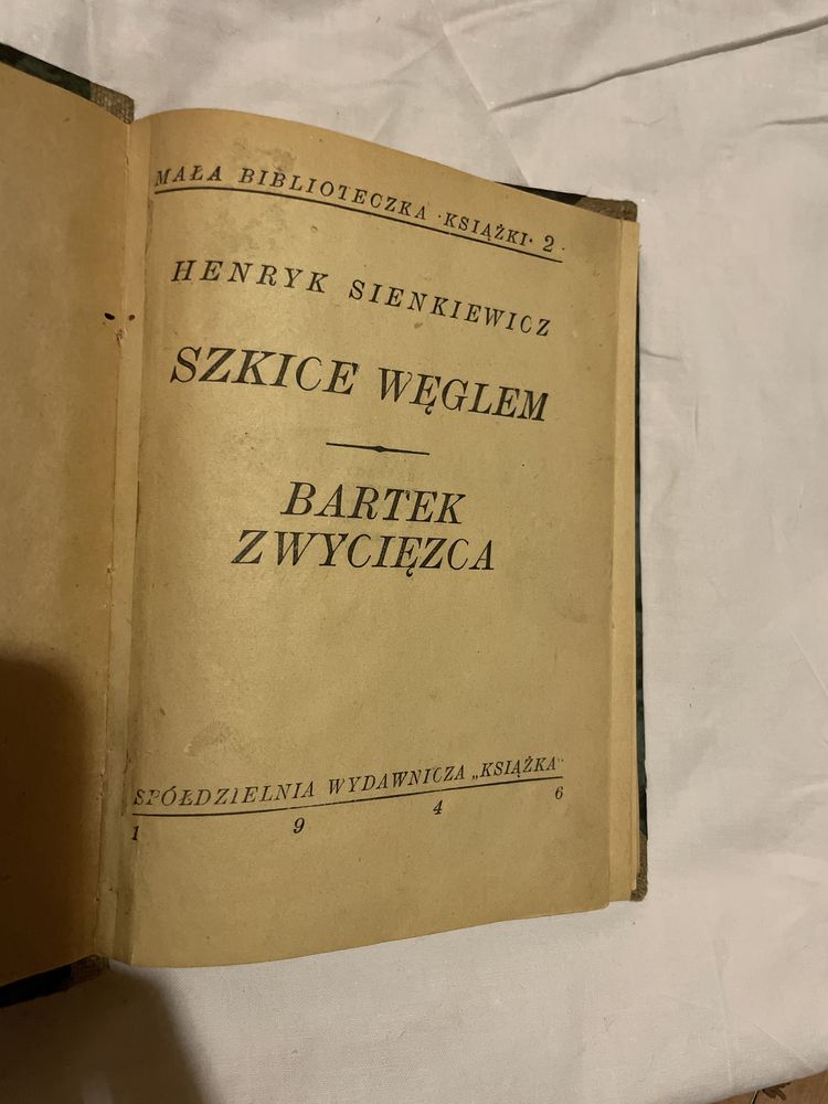 Sienkiewicz - Szkice węglem. Bartek zwycięsca