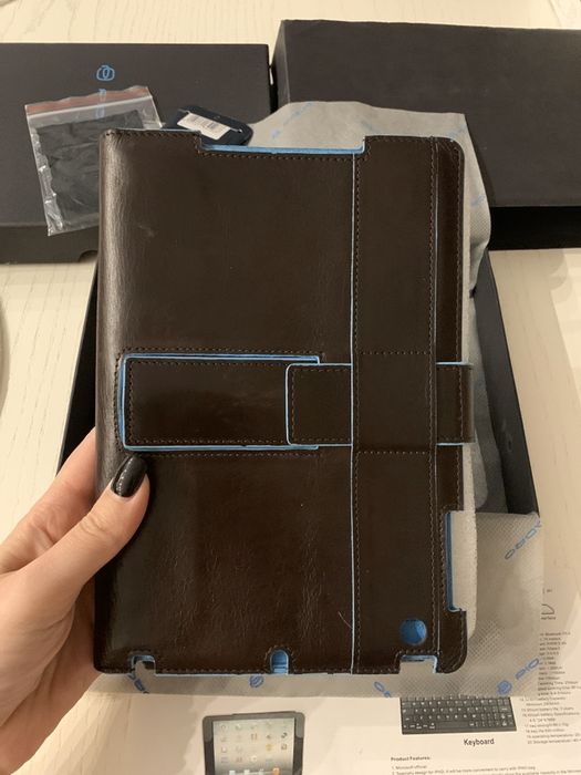 Чехол с клавиатурой дляiPad mini Piquadro BL SQUARE/Black с Bluetooth