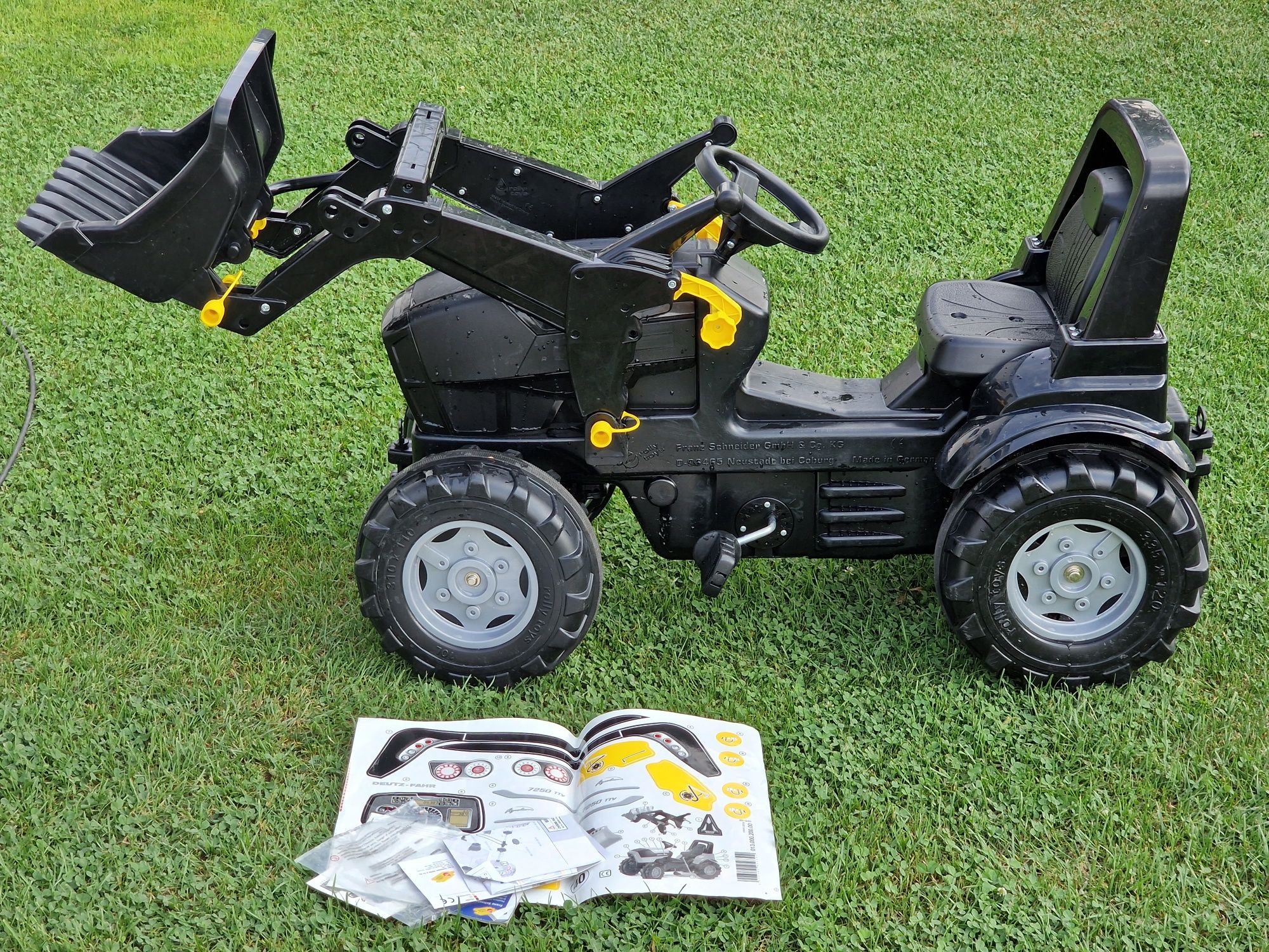 Traktorek na pedały rolly toys deutz fahr