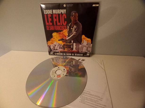 Filme Metro do Eddy Murphy em Laserdisc