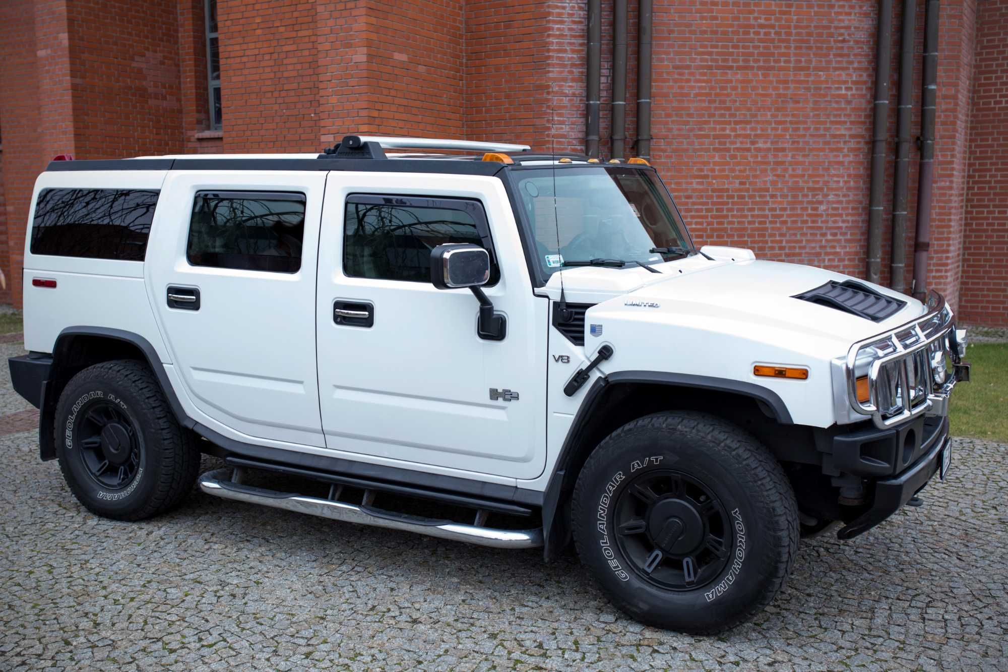Samochód  do ślubu HUMMER H2 do wynajęcia z kierowcą