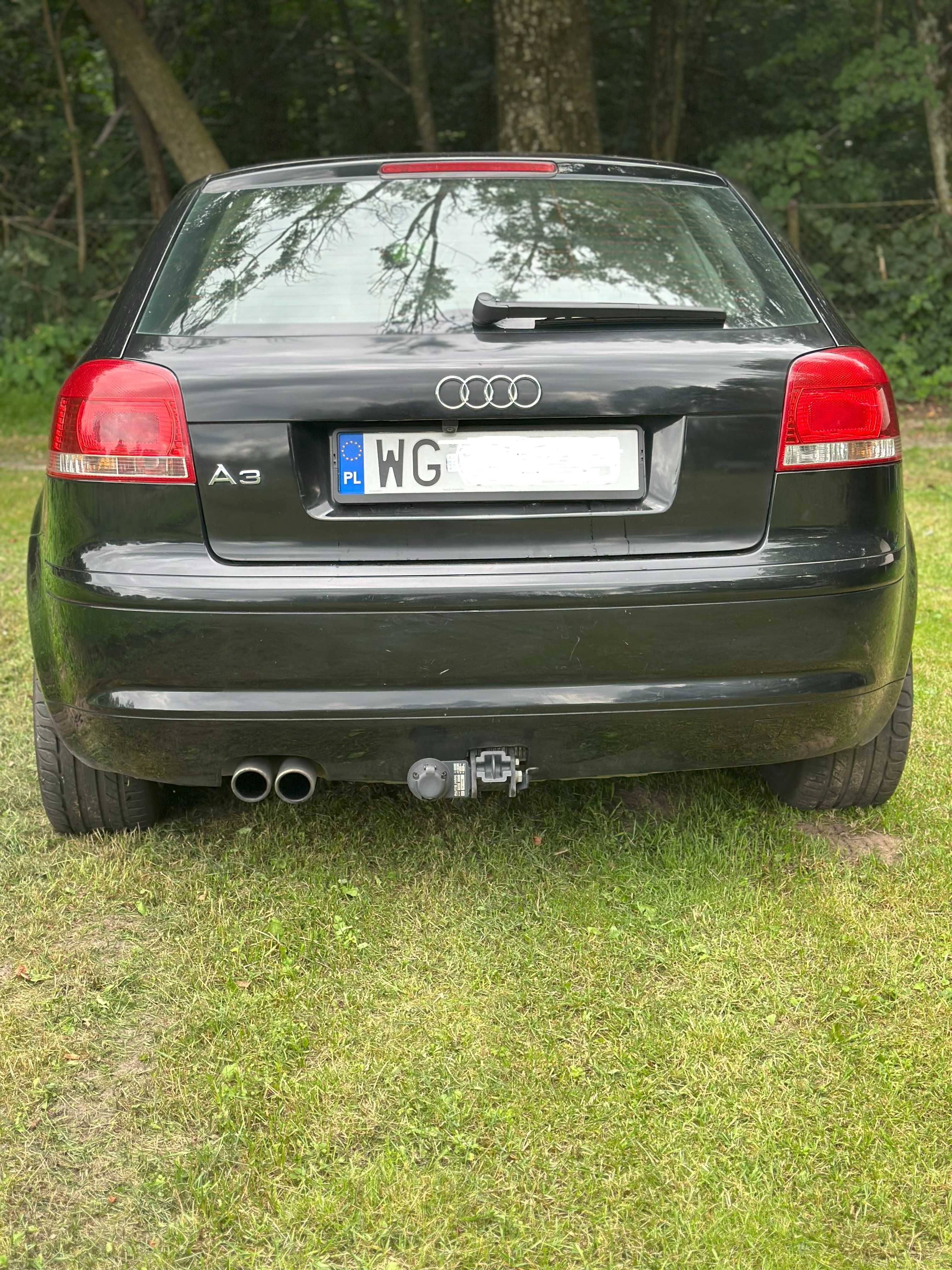 Audi A3 8P z czarnym charakterem ;)
