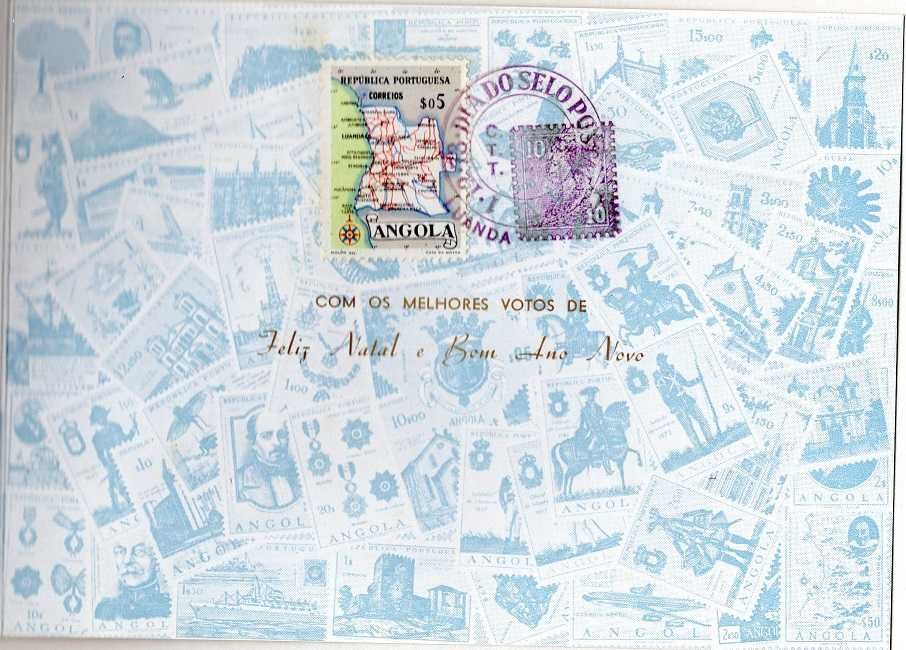 Angola - 1973dez01 = Dia do Selo