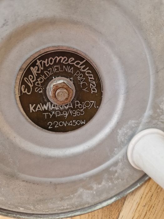 Kawiarka retro, Kawa, kolekcjonerska, prezent, Elektromedyczna Spółdzi