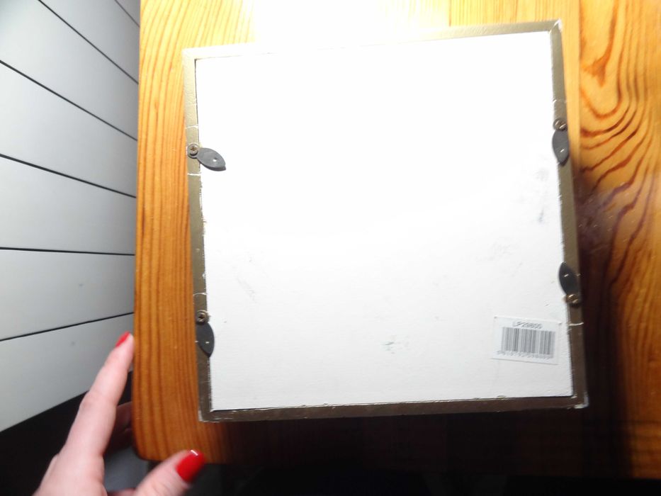 złote opakowanie box skarbonka na prosecco RAMKA 17 x 17