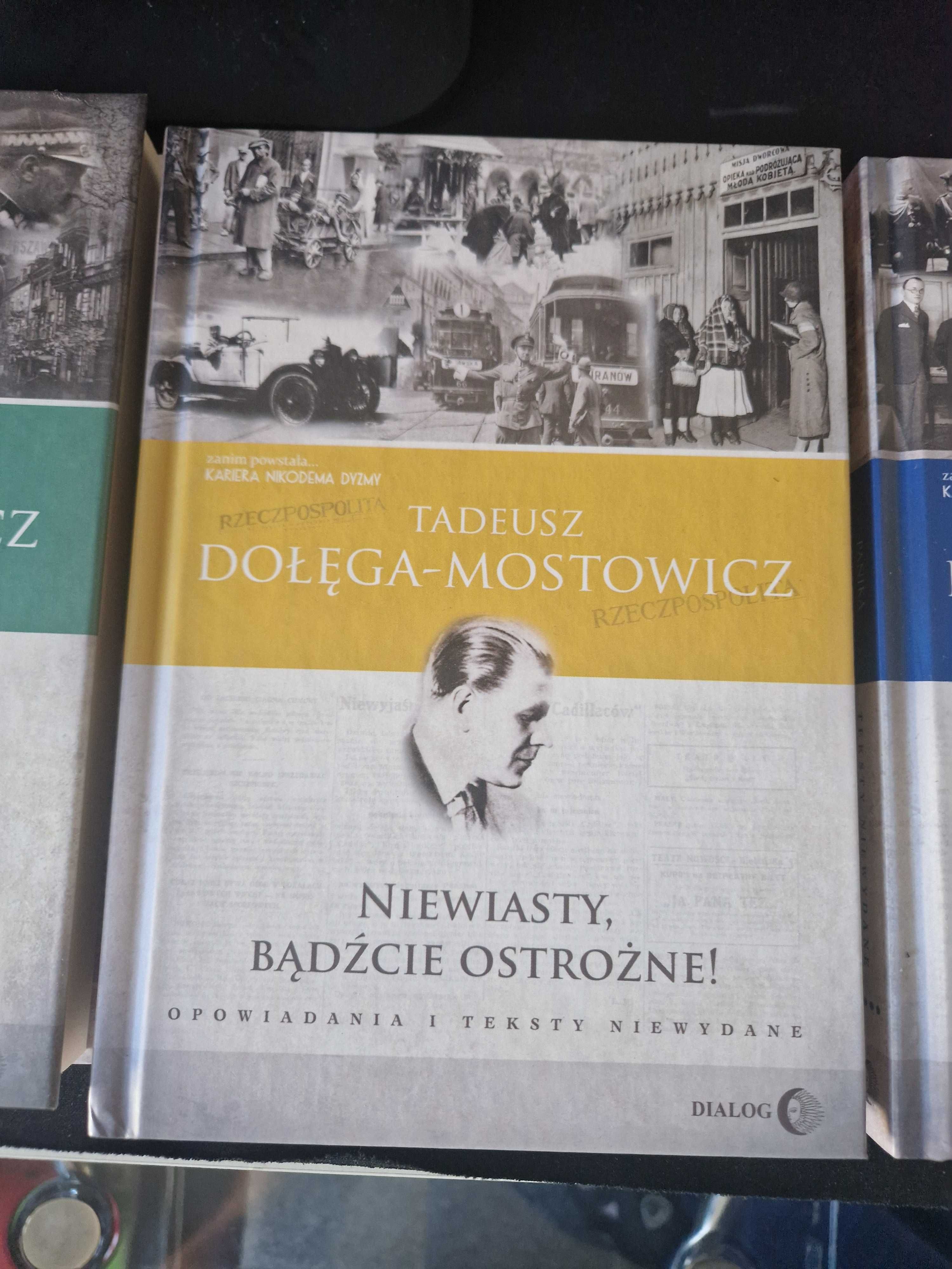 Tadeusz Dołęga-Mostowicz Teksty niewydane 4 tomy Twarda okładka Unikat